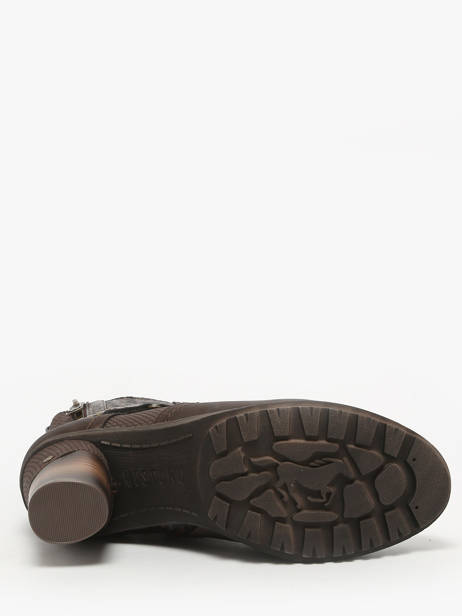 Enkellaarsjes Met Hak Mustang Bruin women M0162008 ander zicht 4